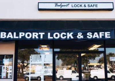 Exterior of the Balport store