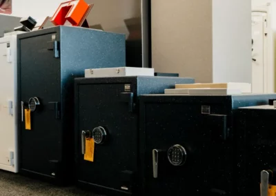 Keypad safes of various size