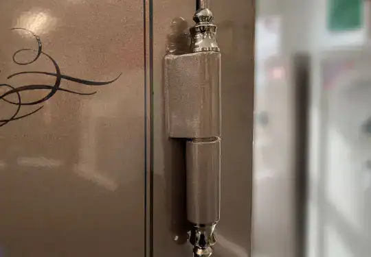Champion safe door hinge