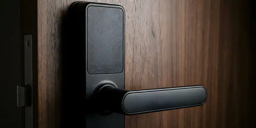 A biometric door lock
